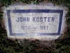 Koster_John F gravestone.jpg