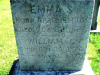 Emma S and William E Koster grave marker