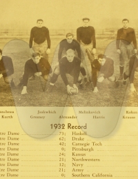 1932 Notre Dame Varsity Squad