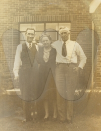 Fabian, Nellie, and Gil Clemons