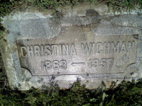 Wichman_Christina {Koster} gravestone.jpg